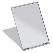 WXL Specchi da Tavolo Portatile Pieghevole Trucco Specchio Singolo Viaggio Singolo Trucco Specchio per Specchio Cosmetico per Camera da Letto Bagno Specchio Trucco con LED