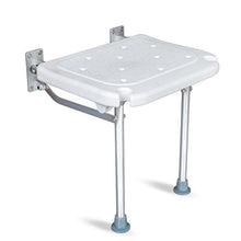 NYDZDM Sgabello sospeso a Parete Sgabello Pieghevole Sedile da Doccia Sedile da Bagno Antiscivolo con Gambe