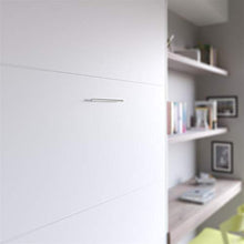 SMARTBett Letto a Scomparsa Basic Letto Ribaltabile Letto a Muro (90x200 Verticale, Bianco)