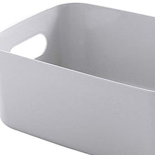 Quentin Basic - Cesto portaoggetti in plastica per accessori da bagno, come shampoo, cosmetici e altri prodotti di bellezza
