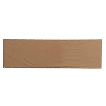 CZSMART - Protezione per la privacy, per balconi, 0,9 x 5,0 m, in HDPE resistente alle intemperie, protezione della privacy per balcone
