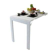 N/Z Daily Equipment Desk Bar Multi Function Living Room Firm Desk Type Household Wall Mounted Stable Folding Table Combination Dining Table And Chair Learning Home/Office