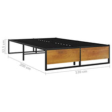 SKM Giroletto Nero in Metallo 120x200 cm (19.8kg) Nero-4815
