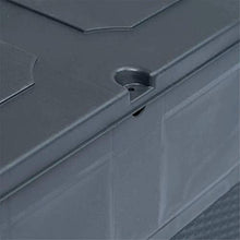 Baule da Giardino, 85 Gallon Plastic Deck Box-Box-Organizzazione e Giardino Stoccaggio per mobili da patio Cuscini da esterno, cuscini da tiro, utensili da giardino e giocattoli da piscina ,Multibox