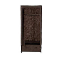 TWDYC Stile Giapponese Guardaroba Semplice Portatile ripostiglio Dotato Traspirante Rivestimento Tessuto, Facile da Montare e spostare