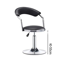 LF- Bar Stool Bar Stool Moda Creativa Bar Chair Casa Schienale Alto Seggiovia Bar Stool Rotante ad Alta Sgabello Sgabello Colazione Ristorante Ascensore Sgabello semplicità (Color : White-a)