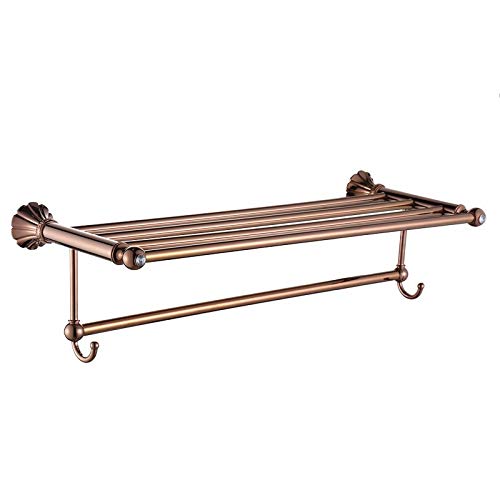 MBYW, portasciugamani moderno e minimalista, portasciugamani da bagno, portasciugamani in oro rosa europeo, porta asciugamani a doppio gancio, adatto per bagno, camera da letto, cucina, ufficio, bar