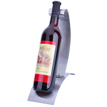 YXR Wine Rack in Acciaio Inox a pressare Wine Rack Creativa Wine Rack Modo Creativo Bar Wine Rack Decoration (Size : 29 × 21 × 10cm)