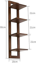 Una partizione Libreria Bagagli Display Rack Riferimento specifico Taglie di Alta qualità Rovere consistenza compatta Tiers Parete Solida Legno Legno, Materiale: (Size : B)