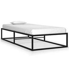 FAMIROSA Giroletto Nero in Metallo 90x200 cm-4785
