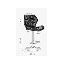 LF- Sedia da Bar con Schienale Alto semplicità (Color : B)