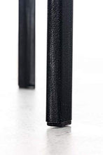 CLP Sgabello Swansea in Legno E Metallo Look Industriale I Sgabello Bar con Poggiapiedi Altezza Regolabile 73-82 CM, Colore:Antico Argento