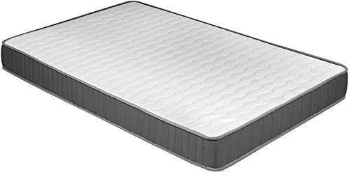 duehome Eco 18, Materasso ergonomico, Materasso in Schiuma, Misure: 150 cm (Larghezza) x 190 cm (Lunghezza) x 18 cm (Spessore)