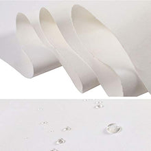 Bianco Telo Impermeabile Tela Heavy Duty Pioggia Panno Camion Protezione Solare Magazzino Merci delle Piante della Visiera, Spessore di Circa 0,80 mm, Peso 500 g / □ (Size : 2m×4m)