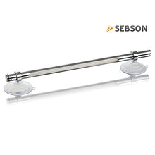 SEBSON® LED Lampada da specchio con ventosa e interruttore touch Bagno IP20, Luce da trucco senza foratura, Bianco neutro 4000K, Ø11x334mm 5W 280lm