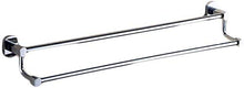 L-YINGZON Asciugamano Rack, cremagliera Mensole Bagno Scaffale Bagno Rack Appendiabiti Rame Rack Ispessito Doppia Bar Bagno Rack Bagno a Sospensione Allungato 50CM Portasciugamani Accessori Bagno