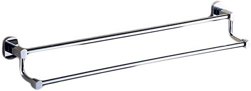JKCKHA Northern Europe. A Parete Rail Bagno cremagliera Bagno cremagliera Rack Appendiabiti Rame Rack Ispessito Doppia Bar Bagno Rack Bagno a Sospensione Allungato 30 CM