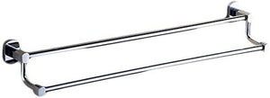 JKCKHA Northern Europe. A Parete Rail Bagno cremagliera Bagno cremagliera Rack Appendiabiti Rame Rack Ispessito Doppia Bar Bagno Rack Bagno a Sospensione Allungato 30 CM
