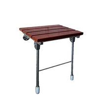 Accessori da bagno - Stile Europeo di legno solido Bagno a parete Sedia pieghevole anziani / donne in gravidanza / Modifica disabili Scarpe Sgabello balneazione sicura sedia della sede di Max.250kg