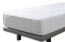 Velfont, coprimaterasso trapuntato reversibile con aloe vera, in microfibra, Seta, Super King Size (180x190/200 cm)