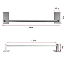 TIAN PAN BagnoAdesivo Porta Salviette,Autoadesivo 3 M,Acciaio Inox Portasciugamani 40cm