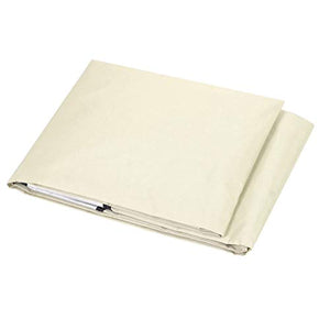 ZYXF Impermeabile Swing Parasole Copertura Doppia Persone All'aperto Giardino Baldacchino Ombra Panno Patio Swing Cuscino Copertura Antipolvere 142x120x18cm Beige