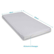 MUHOO Coprimaterasso Impermeabile Singolo, Proteggi Materasso Traspirante, Anallergico, Antiacari - Copri materassi con Trattamento Nuova Generazione-90X200CM