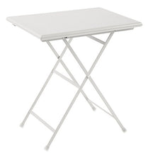 Emu 303342300N Arc En Ciel - Tavolo pieghevole 334, 50 x 70 cm, in acciaio verniciato a polvere, colore: Bianco