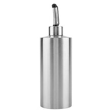 Rockyin 550ml in Acciaio Inox Olio Aceto Bottiglia di Salsa Accessori Dispenser Container Casa Cucina (A)