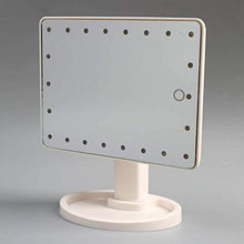 LBWARMB Trucco Specchio con luci Specchio per Il Trucco Makeup 22 LED 360 e degrado Specchio cosmetico da Tavolo con Schermo Touch Screen (Dimensioni: 6.7x10.6x6.2 in) per Il comò da Bagno