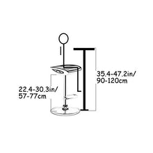 FACC Sgabelli da Bar Moderni, Sgabello da Bar Girevole, Sedie da Bar Interno, Sgabello Alto Regolabile, ABS, Carico Elevato, con Poggiapiedi, per Living Kitchen Island Pub Bar