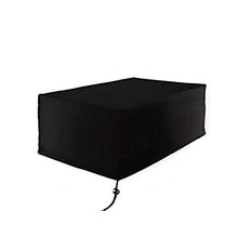 RICHELE Copertura Protettive per Mobili da Giardino 420D Oxford Poliestere Rettangolare Copertura per Tavolo e Sedie da Esterni (170x94x70cm)