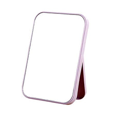 WXL Specchi da Tavolo 3 Colori Specchio per Il Trucco Semplice per Le Donne Specchio cosmetico Desktop Pieghevole Compatto per la Camera da Letto da Camera da Letto Specchio Trucco con LED