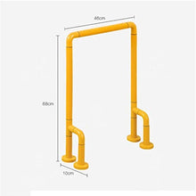 Maniglioni da Bagno Bagno di Sicurezza Garb Bar Piano igienici Nylon Leg WC Orinatoio Anziani Debole corrimano Ventosa in Acciaio Inox Accessori da Bagno