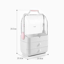 GCCLCF Trousse cosmetica Extra Grande per la Protezione della Privacy del Desktop, per riporre Cosmetici, Misura Extra Grande, Protezione per la Privacy, Colore: Rosa