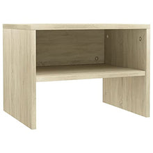 FAMIROSA Comodini Rovere Sonoma 2 pz 40x30x30 cm in Truciolato