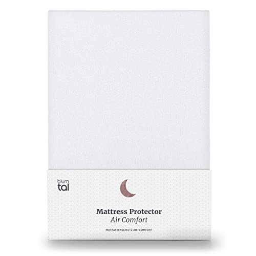 Blumtal Coprimaterasso Matrimoniale Impermeabile con Angoli - 160 x 200cm, Coprimaterasso Impermeabile Matrimoniale Antiacaro, Certificato OEKO-TEX, 1 Pezzo