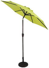 SHANCL Ombrellone Outdoor ParasolsOslash Protect;7ft Ombrellone da Giardino - Giardino all'aperto ombrellone Tavolo w Regolazione/Tilt (Color : Fruigreen)
