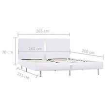 SKM Giroletto Bianco in Similpelle 160x200 cm (26.65kg)