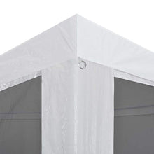 Tidyard Gazebo da Giardino, 3 x 6 m, 6 Pareti Rete/Staffe di Acciaio/PE/Pieghevole/Impermeabile, Antracite