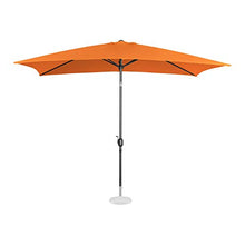 Uniprodo Ombrellone da Esterno Grande Ombrello da Giardino Uni_Umbrella_TSQ2030OR (Arancione, Rettangolare, Inclinabile, 200 x 300 cm)