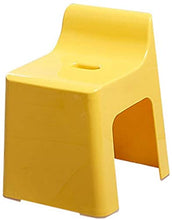 TUHFG Sgabello per Doccia Sgabello da Doccia Plastica Doccia Sgabello Sedile Sgabello Piede Sgabello Fashion Bambino Trapezoidale Sgabelli da Bagno con Schienale Multifunzione (Giallo) Sedia da Bagno