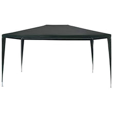 mewmewcat Tenda Gazebo Aperto da Giardino Esterno Impermeabile, Tendone per Feste in PE 3x4 m Verde