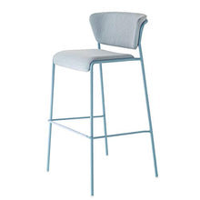 SCAB DESIGN Sgabello Modello Lisa Waterproof - Disponibile in 4 Colori & 2 Altezze - per Interni ed Esterni, RISTORAZIONE, Bar, Hotel, RISTORANTI, Pub (Avio E Avio, 65)