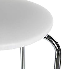 WENKO Sgabello da bagno Livorno - sedile soft, Plastica, 32 x 42.5 x 32 cm, Bianco
