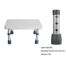 Sgabello Da Banco Sgabello Portatile Da Bagno E Doccia Sgabello Da Bagno 3 Marce Regolabile In Altezza Per Sicurezza E Stabilità Sedili Da Bagno Sgabello Doccia Sedile Da Bagno Leggero Per Esterni