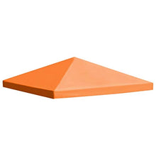 Festnight Copertura Superiore per Gazebo 310 g/m² 3x3 m Arancione