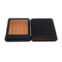 NIHAOA Accessori del Sigaro Gift Box corrosione Superficie della Pelle portasigarette Uomo - Portatile Pelle Cigar Box Cigar Box umidificazione Box Buon apporto di umidità