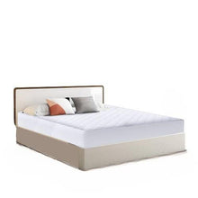 IMFAA Coprimaterasso trapuntato di protezione, extra profondo, non rumoroso, antibatterico, 50% cotone 50% poliestere Poliestere 100% poliestere Cotone, Single-40Cm Deep