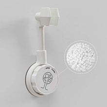Regolabile Supporto Doccia Universale in Bagno Doccia a Staffa ugello Ventosa Stand, Bianco
